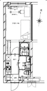 リアルワン要町【2階】の間取り