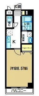 ルミナーレ相原【2階】の間取り