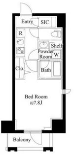 グランパセオ浅草橋II【2階】の間取り