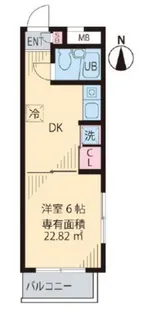 TOHMA神楽坂【2階】の間取り