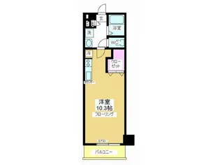 かぁりす本川越【2階】の間取り