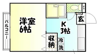 ヴァンベール【1階】の間取り