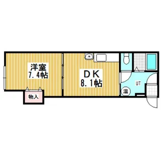 コーポひだまり【2階】の間取り