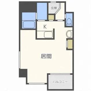 ル・コンフォルト【5階】の間取り