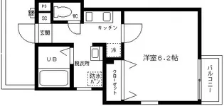 ルチアーノ南雪谷【2階】の間取り