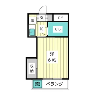 コーポアスカ【2階】の間取り