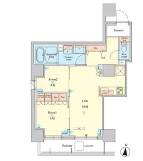 RJRプレシア菊川駅前【3階】の間取り