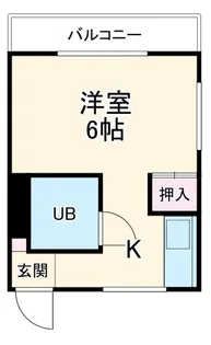 ヤングヴィレッジ【1階】の間取り