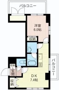 BRIGHT大泉学園【3階】の間取り