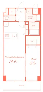 MAGES相模大野【1階】の間取り