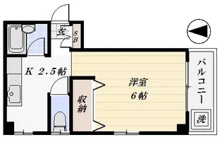 タピオラ【3階】の間取り