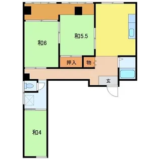 コーポ日野【2階】の間取り