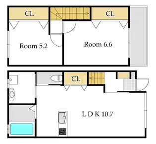 Casa un.fleurIの間取り