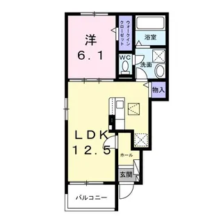 ミライズテラス【1階】の間取り