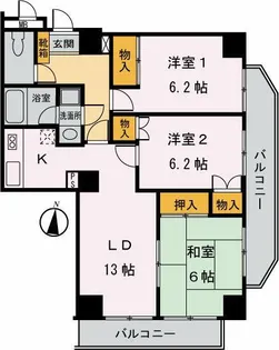 大津ビル【4階】の間取り