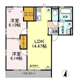 YT villa【3階】の間取り