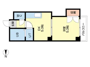 メゾン光星【4階】の間取り