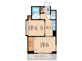 Mアルカディア【3階】の間取り
