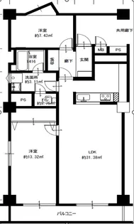 DIKマンション千葉【5階】の間取り