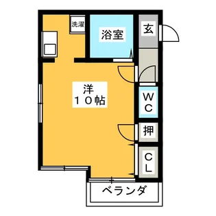 カンファーそね【3階】の間取り