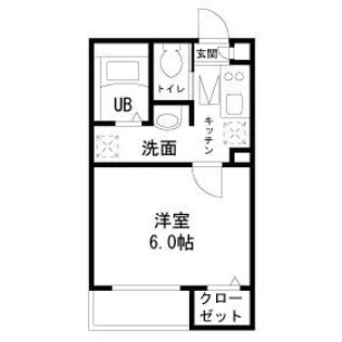 Argione坂上【1階】の間取り