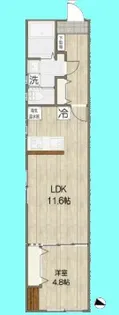 ザ・プレイス中馬込【3階】の間取り