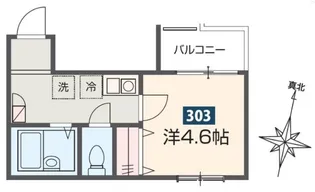 MELDIA北与野V【3階】の間取り