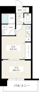 ヴィータローザ横浜吉野町【5階】の間取り