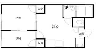 ハイムK【1階】の間取り