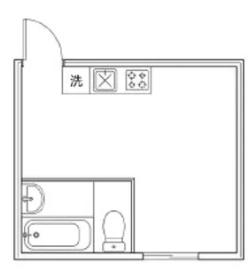 ジャスミン高田馬場【2階】の間取り