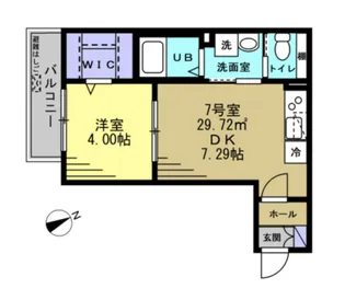 コンフォーティア【1階】の間取り