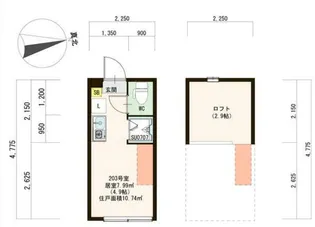 パークレジデンス落合南長崎【2階】の間取り