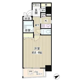 MA21【9階】の間取り