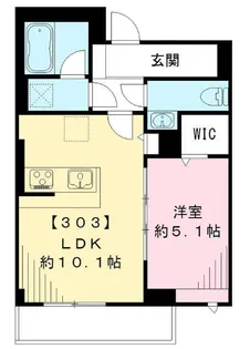 プラサート22【3階】の間取り