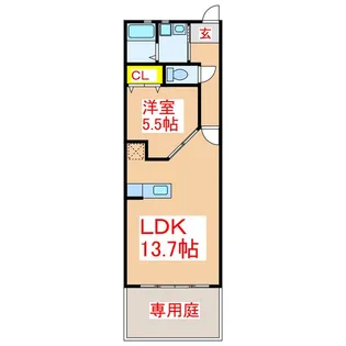 Cubic【1階】の間取り