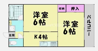 今井ビル【3階】の間取り