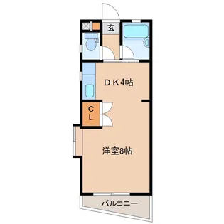 リバーレーン【3階】の間取り