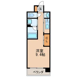 GRAND ESPOIR IZUMI【10階】の間取り