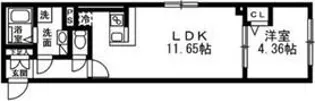 SOLASIA residence 武蔵小山【3階】の間取り