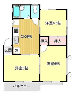 小島アーバンライフ【1階】の間取り
