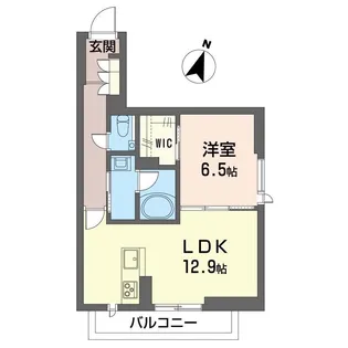ロワール【3階】の間取り