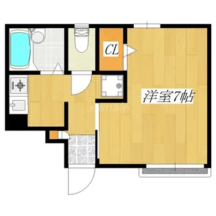 エランドール【1階】の間取り