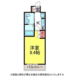 京成成田駅東口センターゲートビルB棟【9階】の間取り