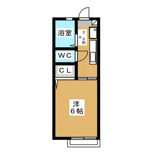 レガシー調布II【2階】の間取り