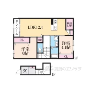 ラ・ルーチェ【2階】の間取り