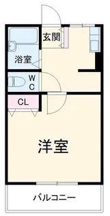ANNEX平和が丘【2階】の間取り