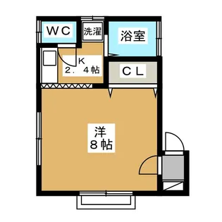 プライム世田谷【2階】の間取り