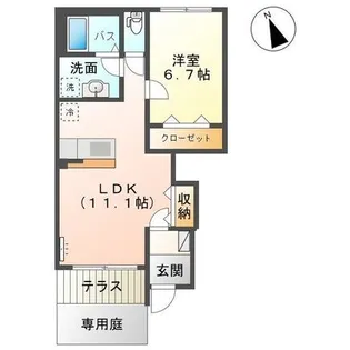 ルミナーレの間取り