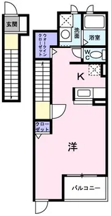 ヴィオラ・Y【2階】の間取り