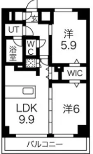 エルフォルテ東日暮里【6階】の間取り